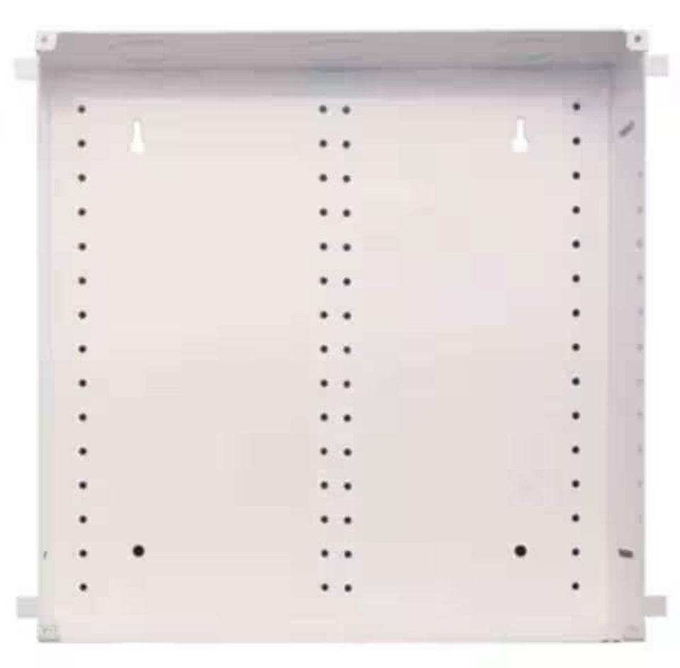 Open Box Leviton (Brand Rating: 4.5/5) © 14 in. Structured Media Enclosure and Flush Mount Cover, White 47605-140