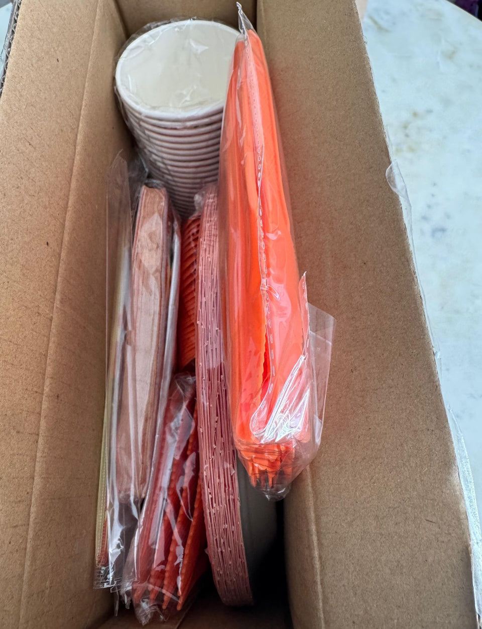 Open Box New Xcvwz 189Pcs Thanksgiving Party Supplies - Plates, Napkins, and Happy Friendsgiving Banner for Decorations