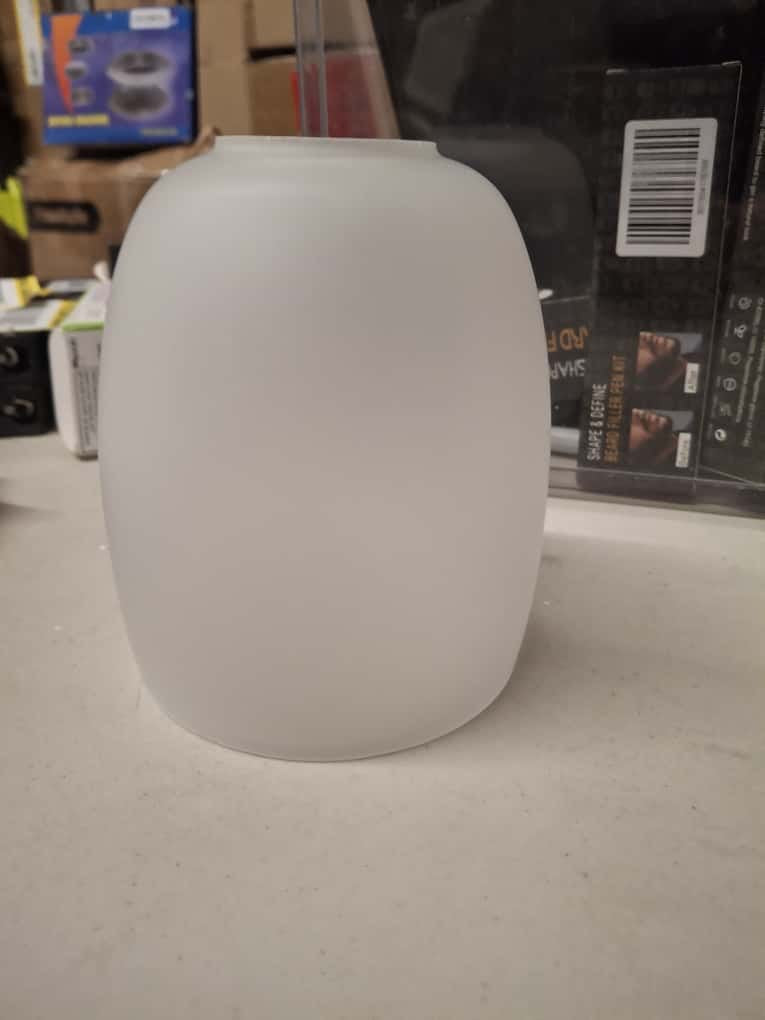 Yosemite OPEN BOX Mirror Lake 1-Light Brushed Nickel Mini Pendant with White Etched Glass Shade