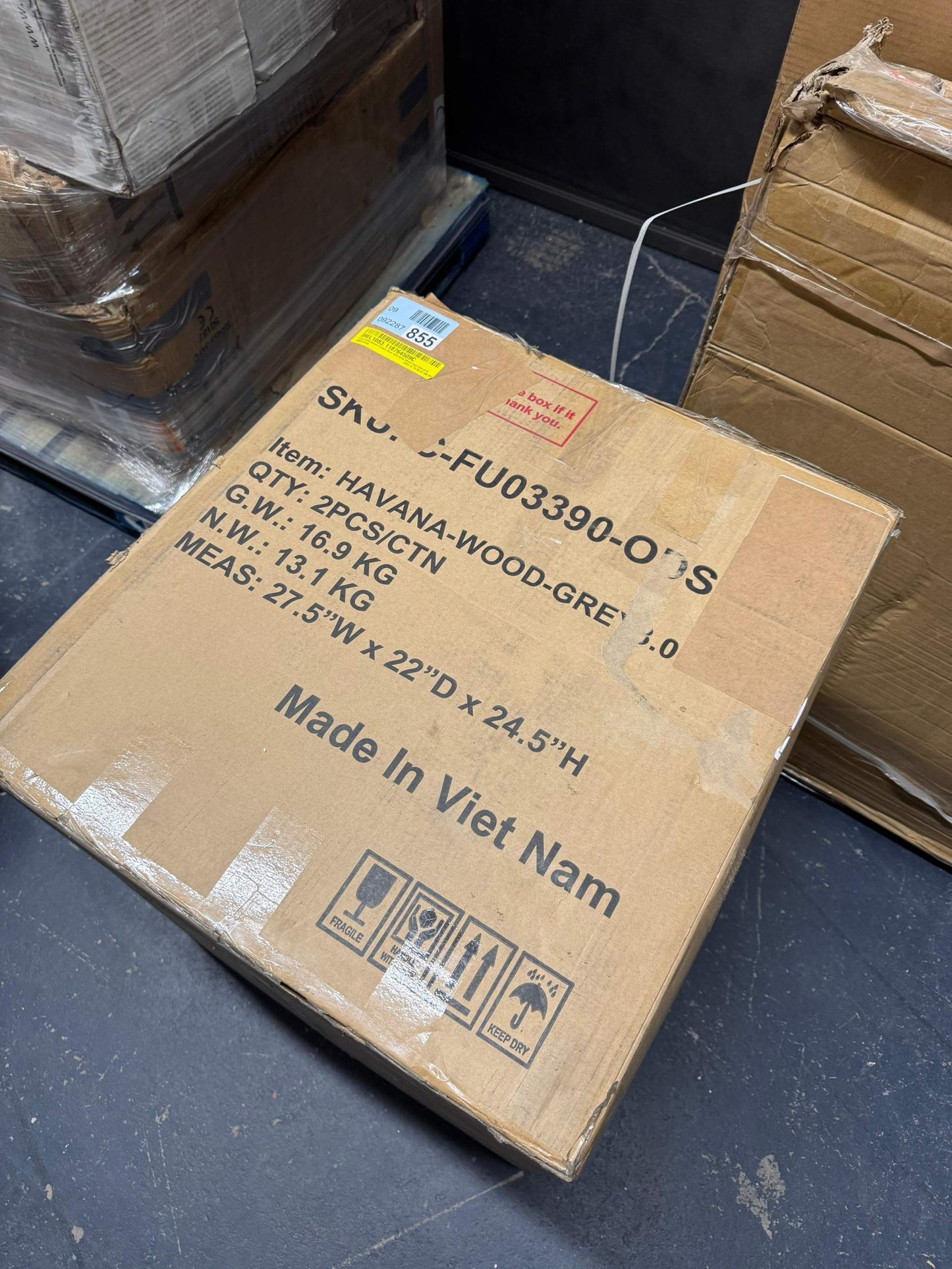 George Oliver Linen Upholstered Parson Chair with Solid Wood Legs (Set of 2