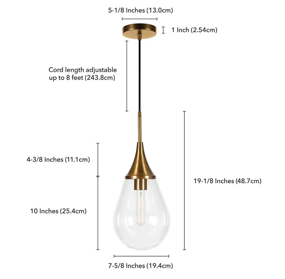 Allmodern Hoye 1 - Light Single Pendant