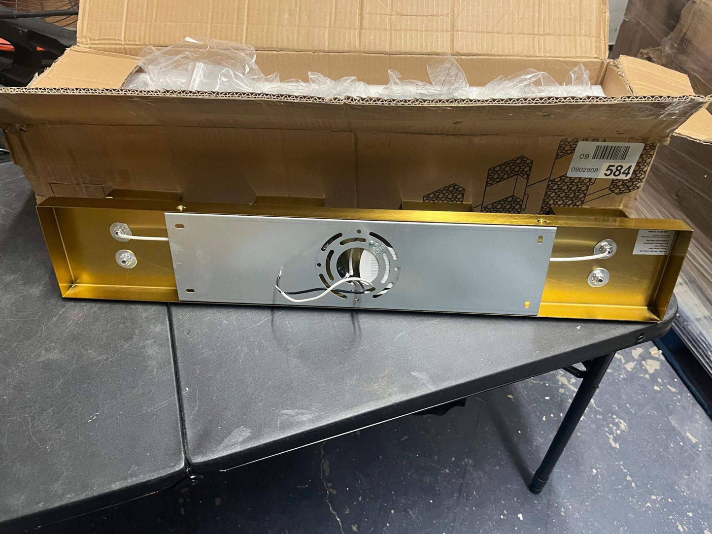 Mercer41 Luxcien Dimmable Crystal Bathroom Vanity Light