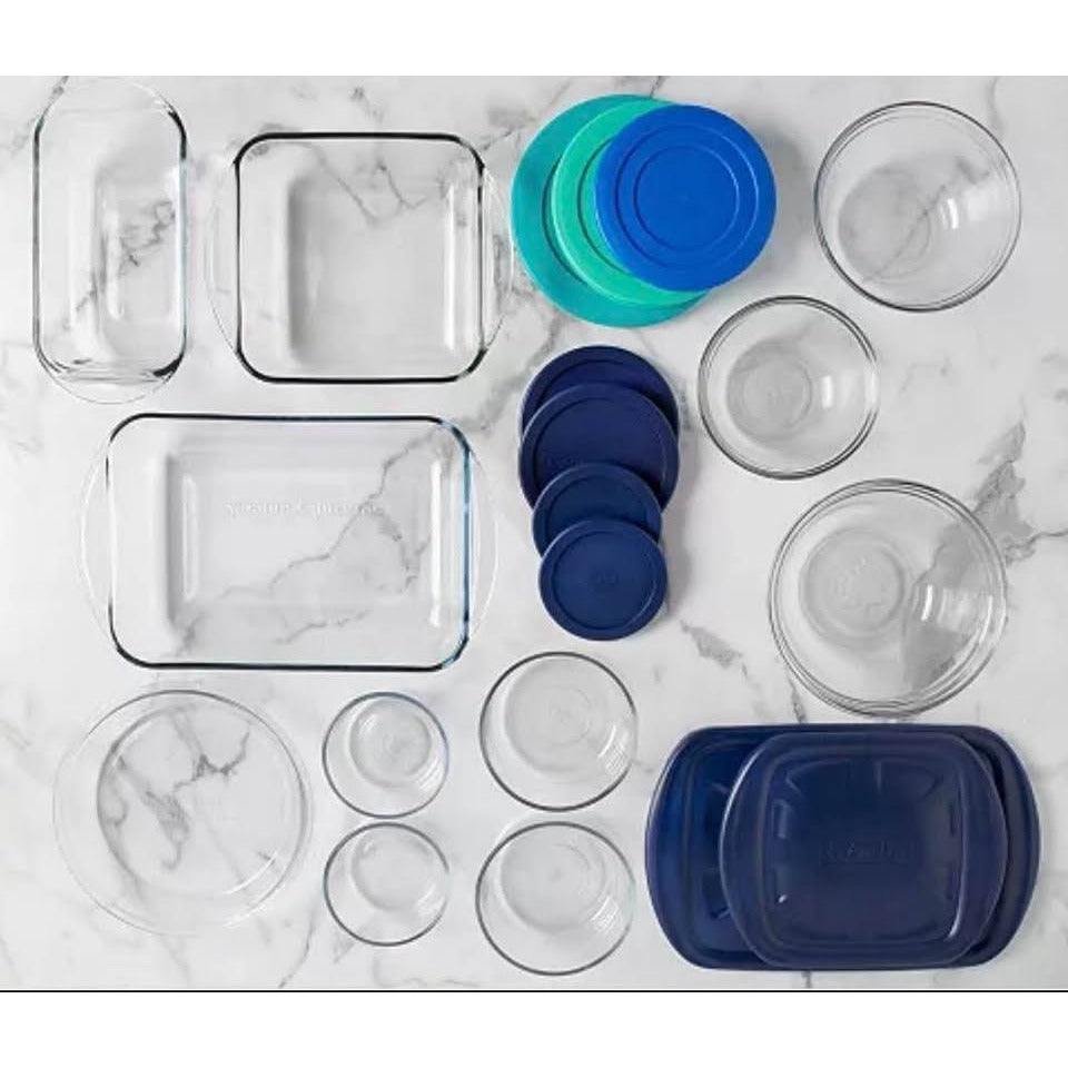 Anchor Hocking 20-Piece Bake, Store & Mix Set