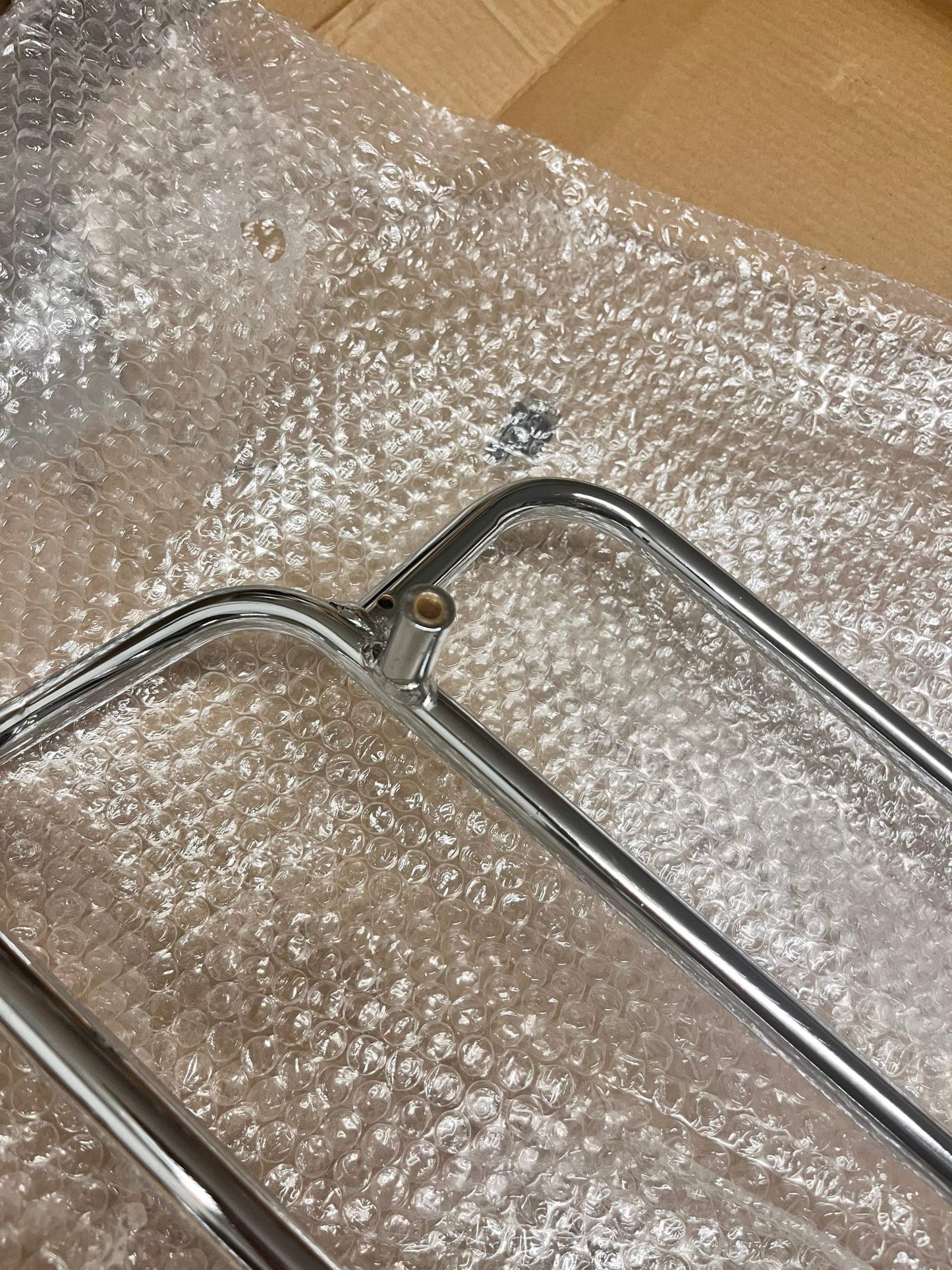 Open Box ECOTRIC Motorcycle Trunk Luggage Rack Trunk Top Rack Rail Compatible with Harley Davidson Touring 1984-2024 Road Glide Road King Street Glide