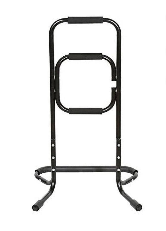Bandwagon Chair Stand Assist - Portable Bar Helps You Rise from Seated Position - Lift Safety Elderly Assistance Products, Metal, Black