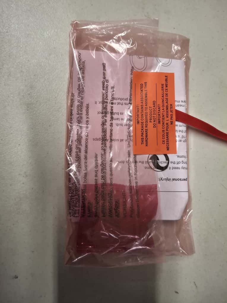 OPEN BOX NEW LNC Modern 35.5 in. 5-Light Aged Brass Vanity Light with Black Linear Frame and Clear Glass Globes