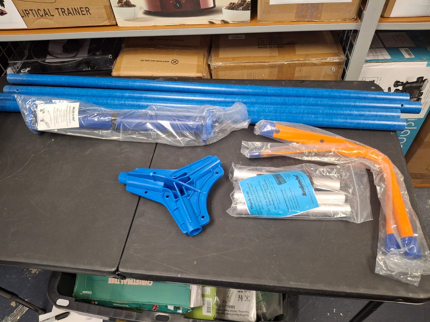 Open box AVALANCHE! AVA750, Easy and Quick Snow Roof Rake for Snow Removal, Heavy-Duty Slide, Cut and Tear Resistant, Built-in Wheels Prevent Damage,