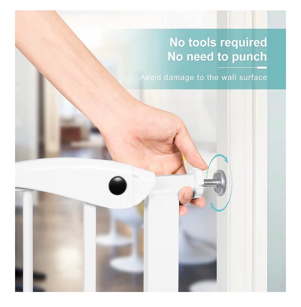 ZKMESI Baby Gate with Door