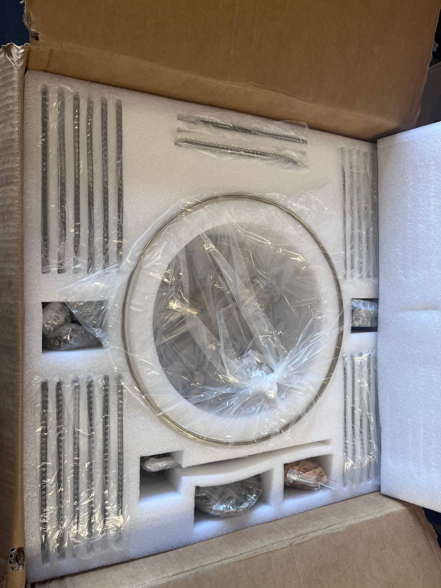 Brand New MERCER41 Aurthur 9 - Light Dimmable Tiered Modern Chandelier