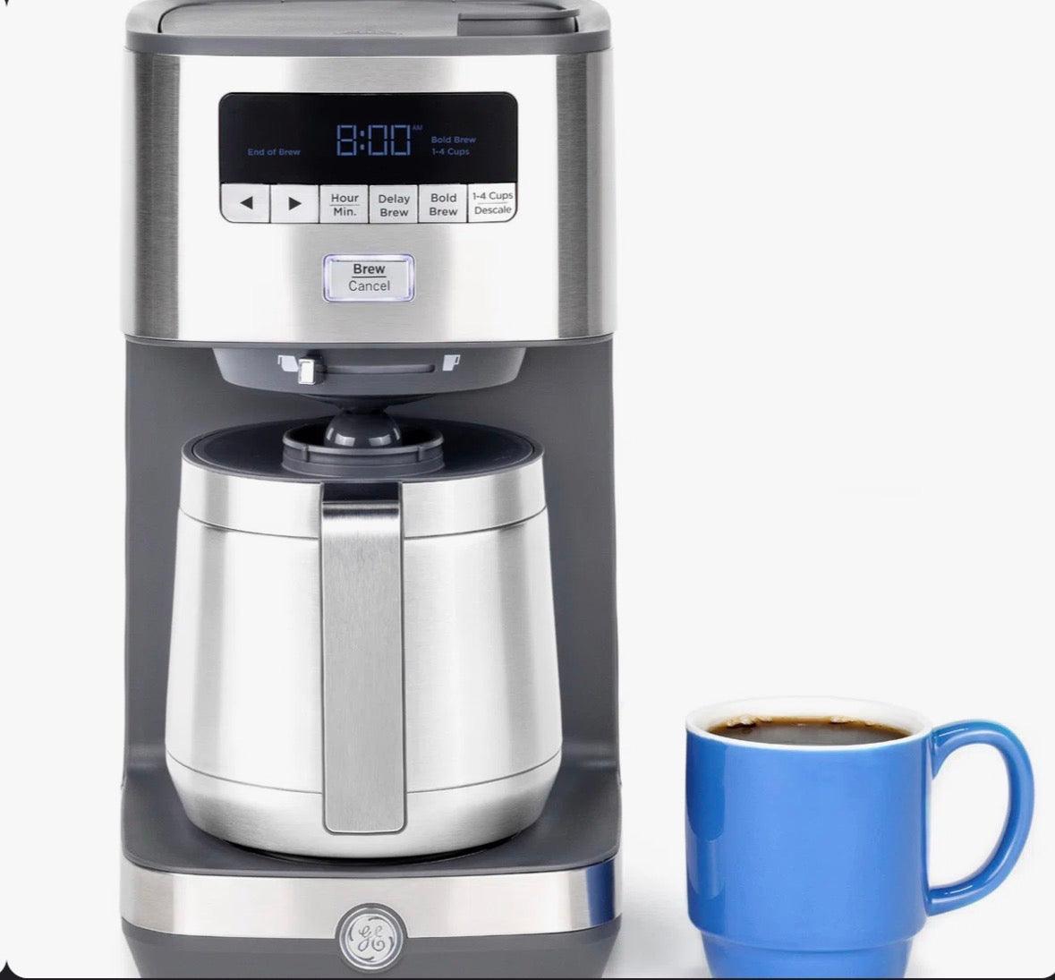 GE Drip Coffee Maker With Thermal Carafe G7CDABSSTSS