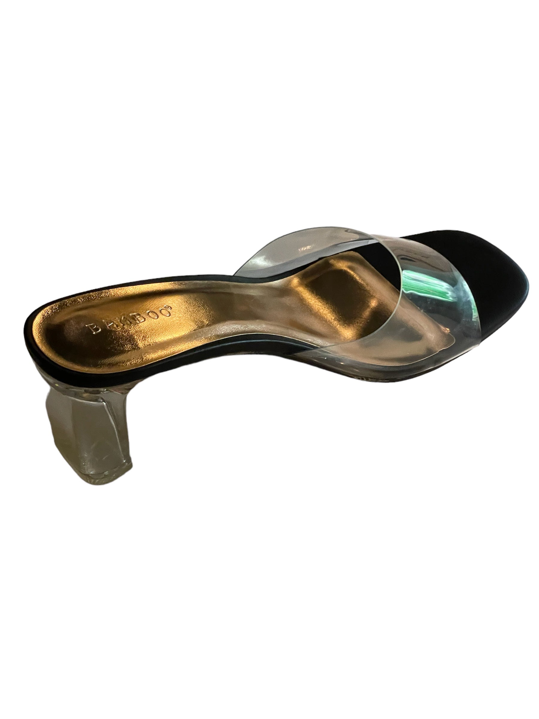BAMBOO Lucent-01 Small Clear Heel - Selzalot