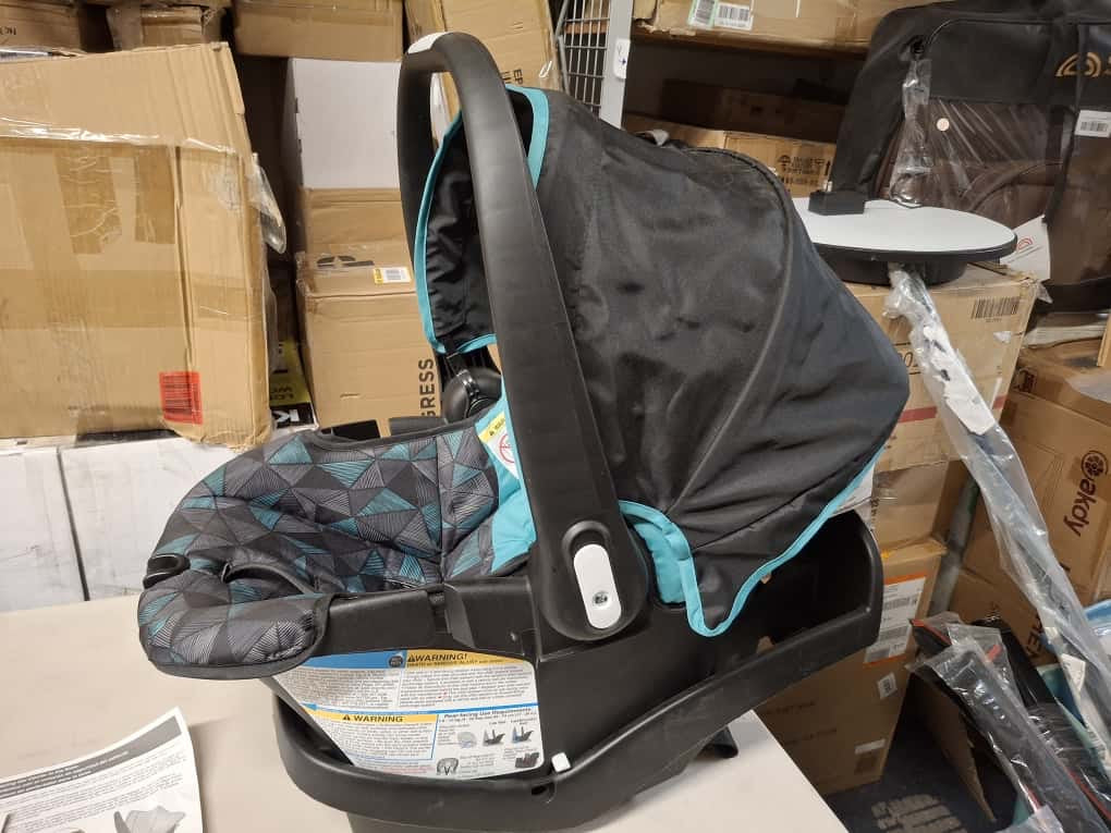 Open Box Evenflo NurtureMax Infant Car Seat (Dallas Blue)