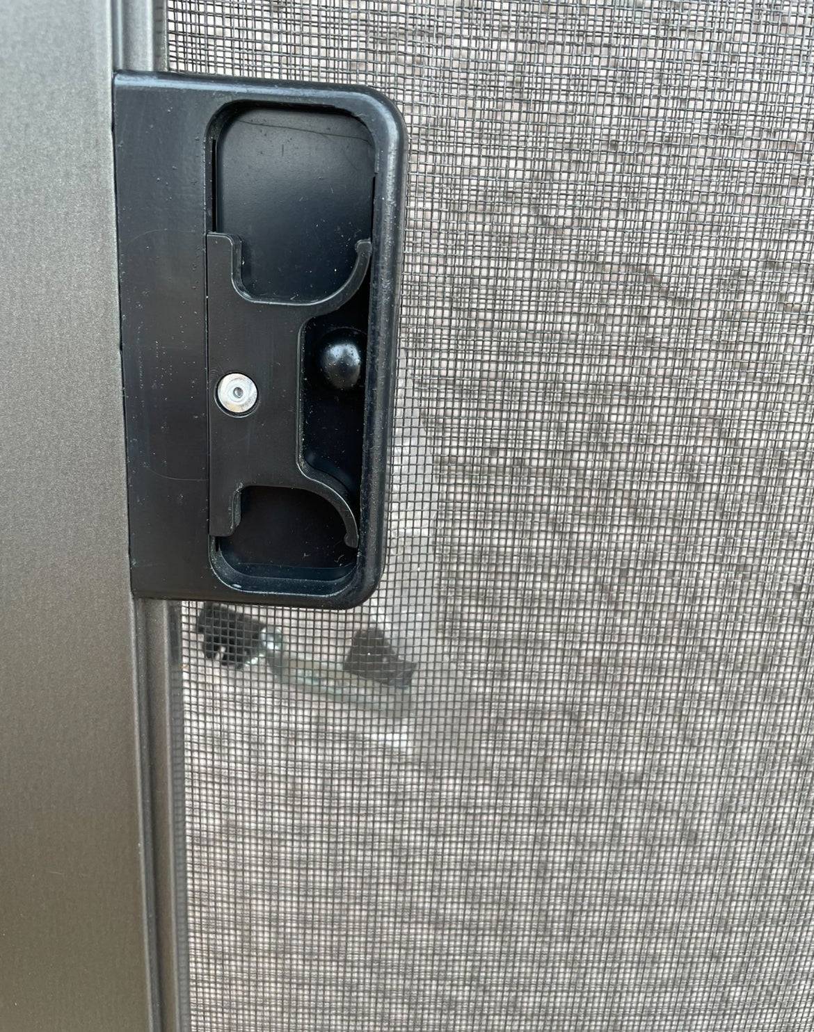 Ritescreen Adjustable Patio Screen Door' Bronze' 36X78 DELIVERY LAS VEGAS ONLY - Selzalot