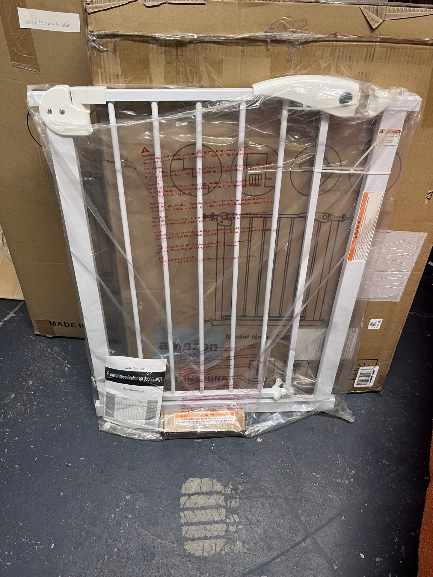 ZKMESI Baby Gate with Door