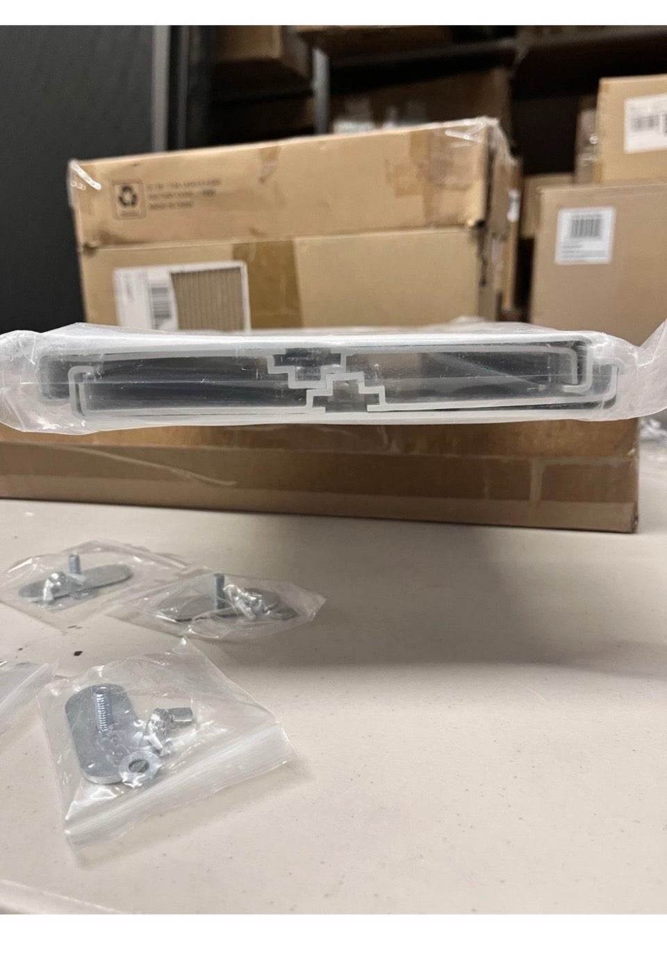 Open Box New  yoleshy portable air conditioner window kit with coupler adjustable window