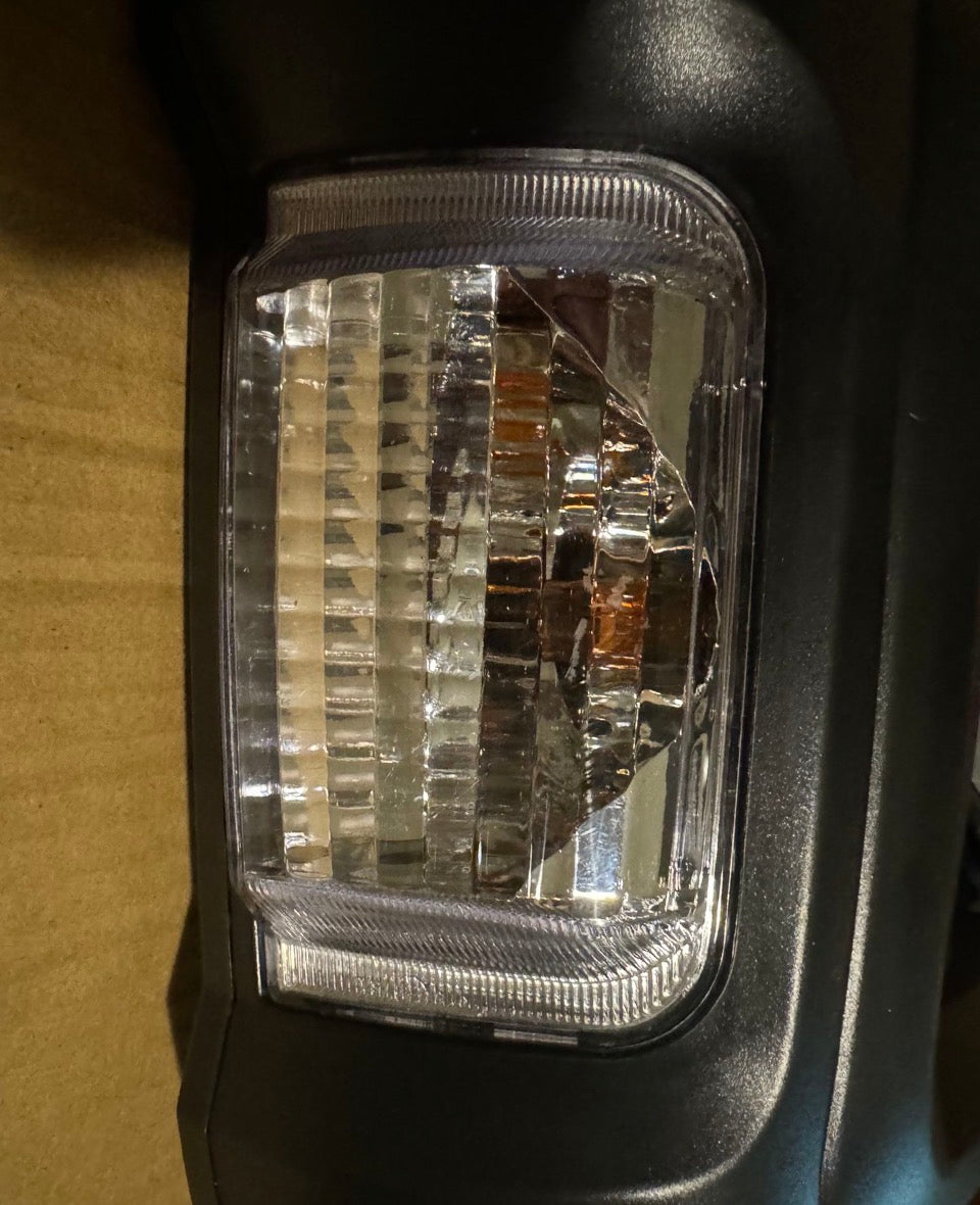 LONGLING Driver Left Side Mirror Replacement Power Door Mirror Single Light Temperature Sensor fit Ram Promaster 1500, 2500, 3500, New Six, Work Van