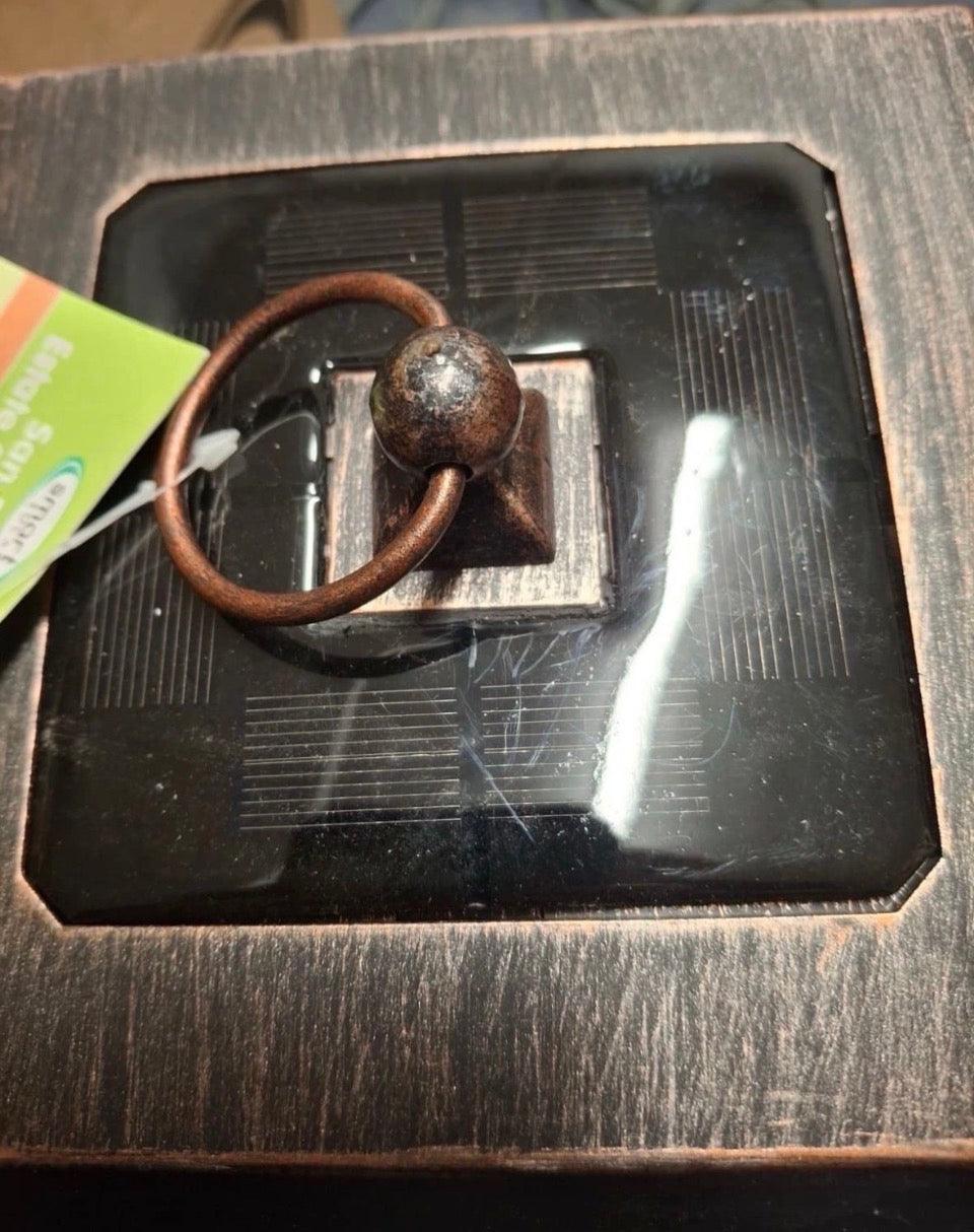 Open Box New Smart Solar San Rafael Estate Mission Integrated 2-LED Solar Candle Lantern