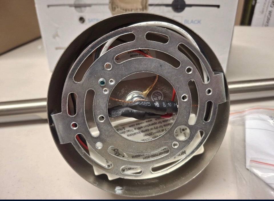 Open Box New LINSEEDS Brushed Nickel Bathroom Light Fixtures Over Mirror 24 Inch, 18W 360° Rotatable Dimmable 4000K LED Vanity Light Bar, Modern Bathr