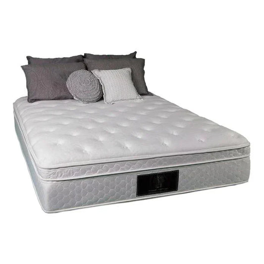Sterling Imperial customizable pocket coil mattress with plush pillowtop and Euro-top options, foam-encased coils for support and motion isolation.