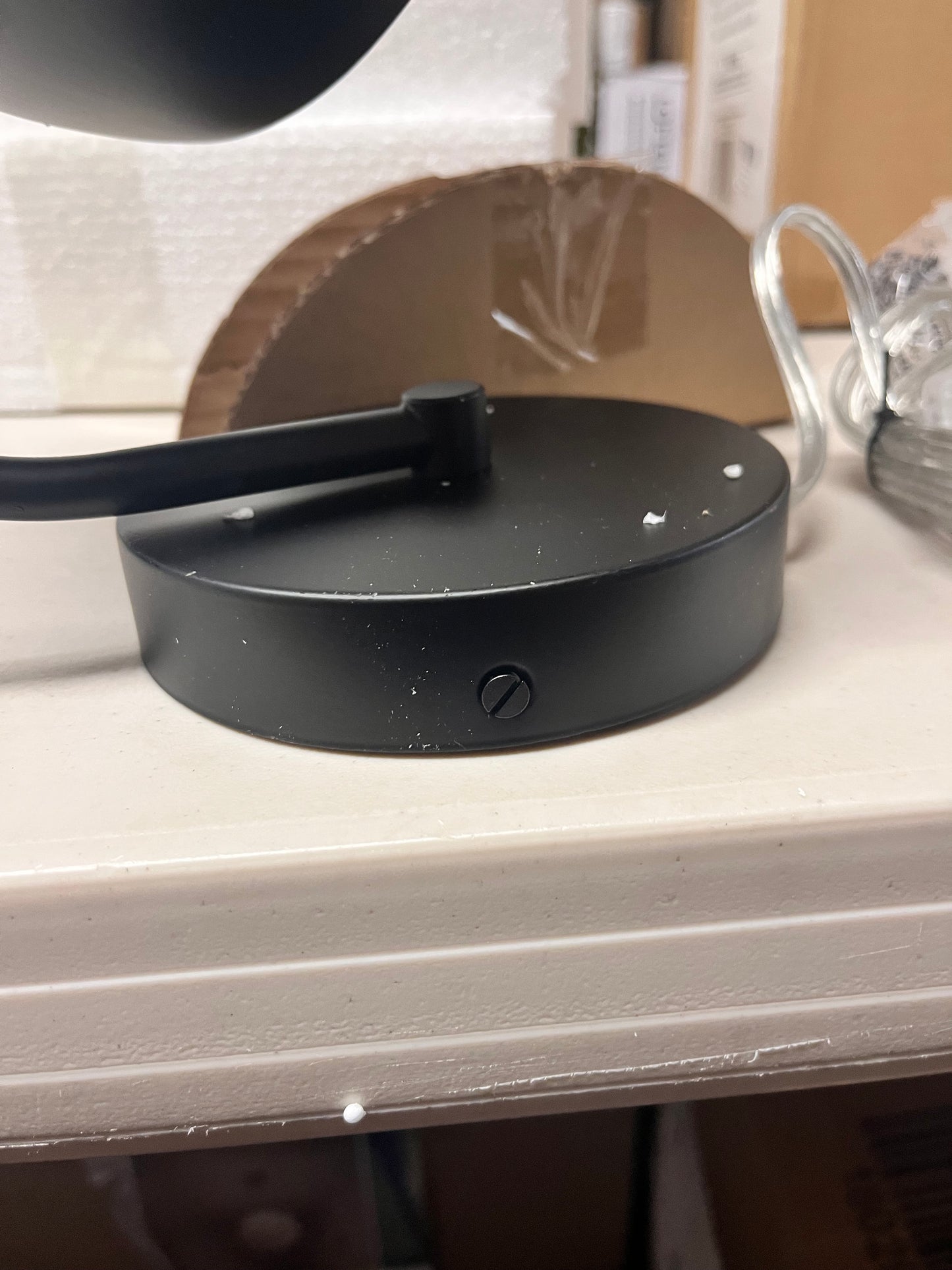 Valencia Dome Wall Mount Table Lamp Brass - Project 62 MISSING LIGHT BULB