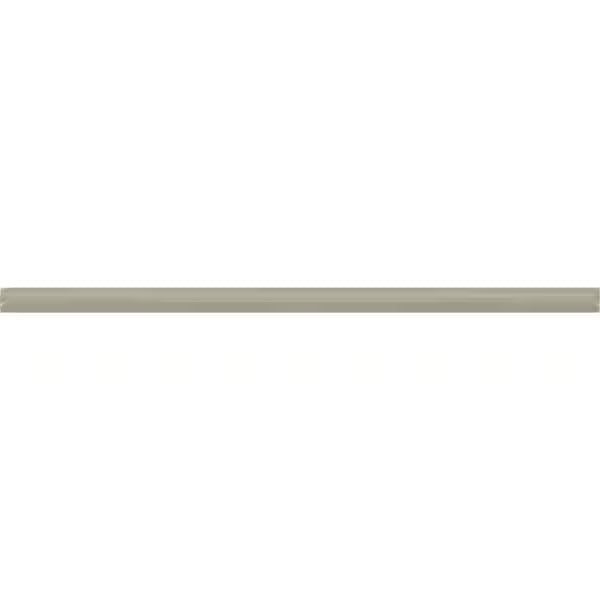 Open Box Daltile Restore Natural Gray 1/2 in. x 12 in. Glazed Ceramic Jolly Trim Tile (0.48 sq. ft./case)