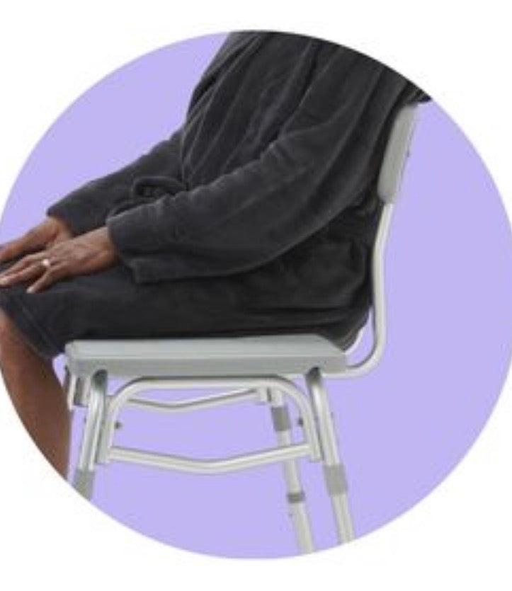 Medline Gray Transfer Bench for Bathtub