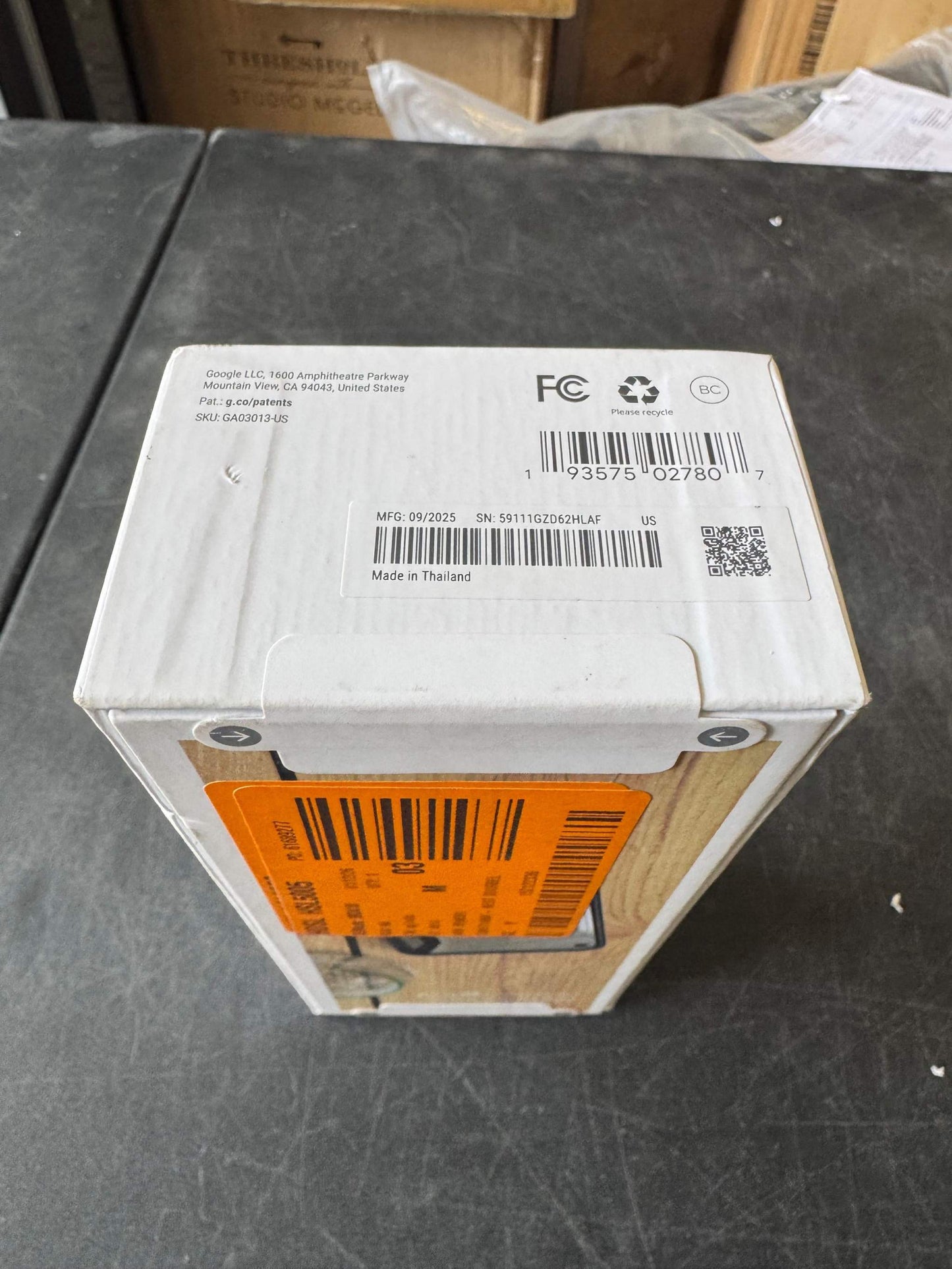 Google Nest Doorbell (Battery)-Smart Wi-Fi Video Doorbell Camera - Linen