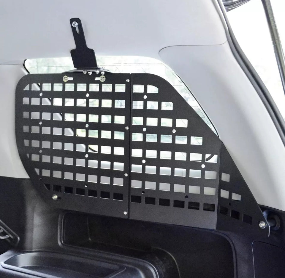 Open Box Modular Storage Panel System Rear Window Molle Panel with 10 Fastening Tape for