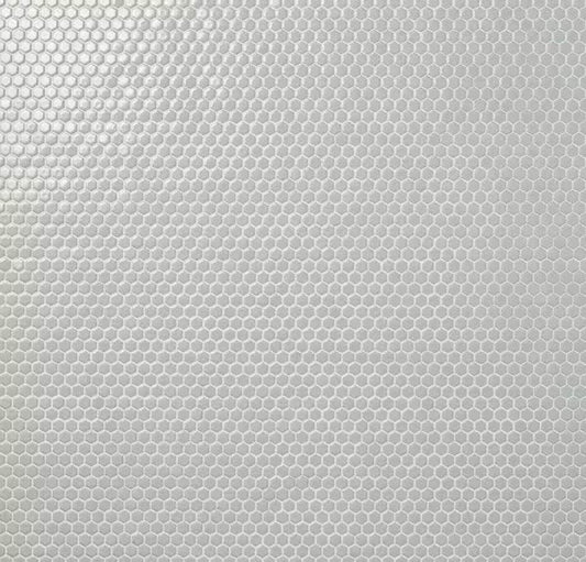 Open Box Bliss Edged Hexagon Sage 10.03 in. x 11.61 in. Tt Porcelain Floor and Wall Mosaic Tile (0.80 Sq. Ft./Each)