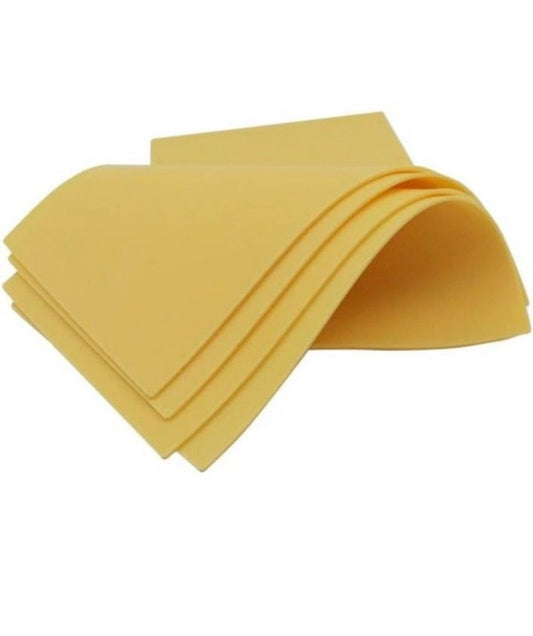 Brand New EH TATTOO Practice Skin 5Pcs 8" x 12" Large Size Blank Silicone Reelskin Fake Skins Thick 3mm for Beginners