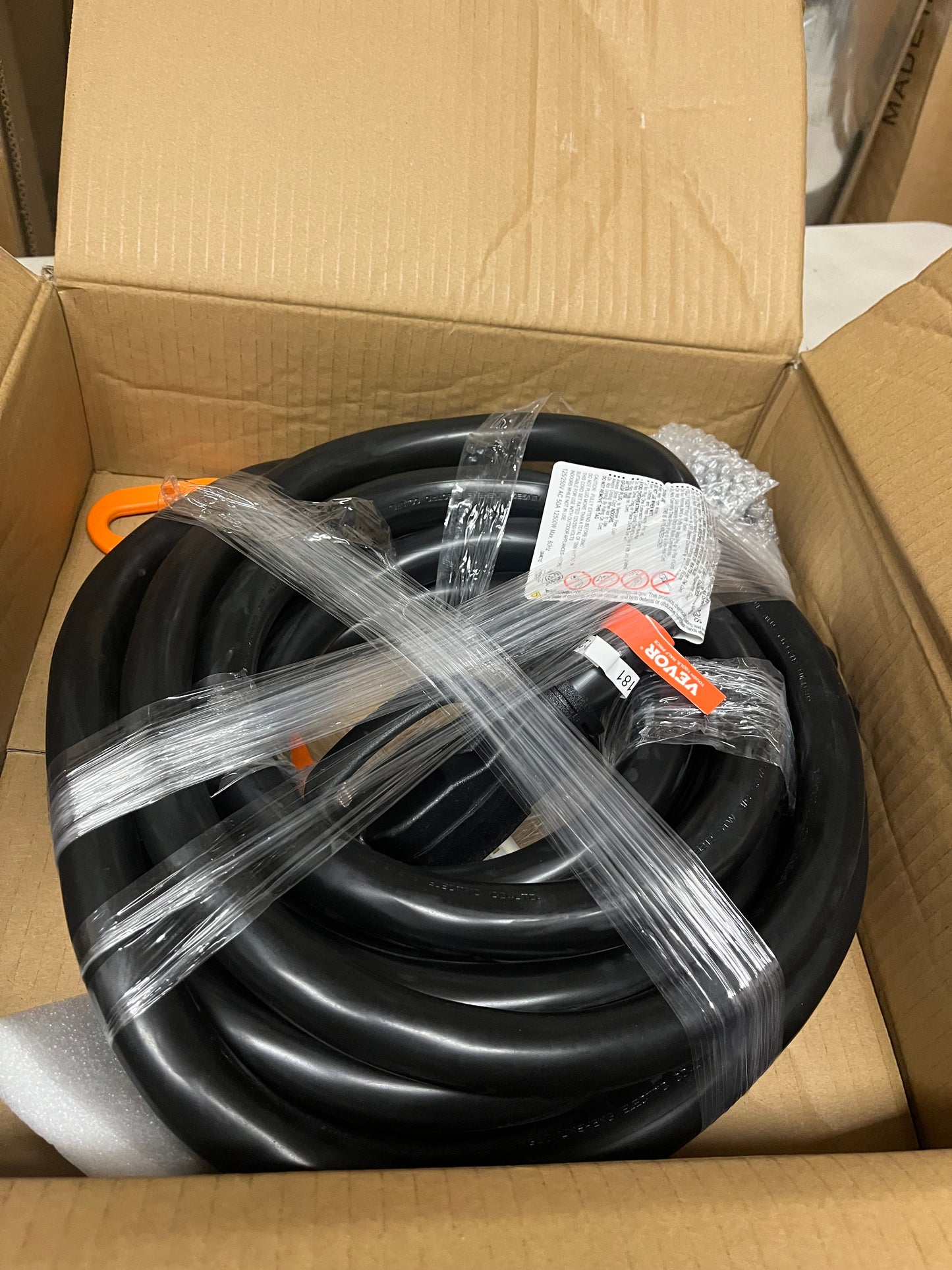 VEVOR 30 ft. Generator Extension Cord 50 Amp 250-Volt Generator Extension Cord with Twist Lock Connectors