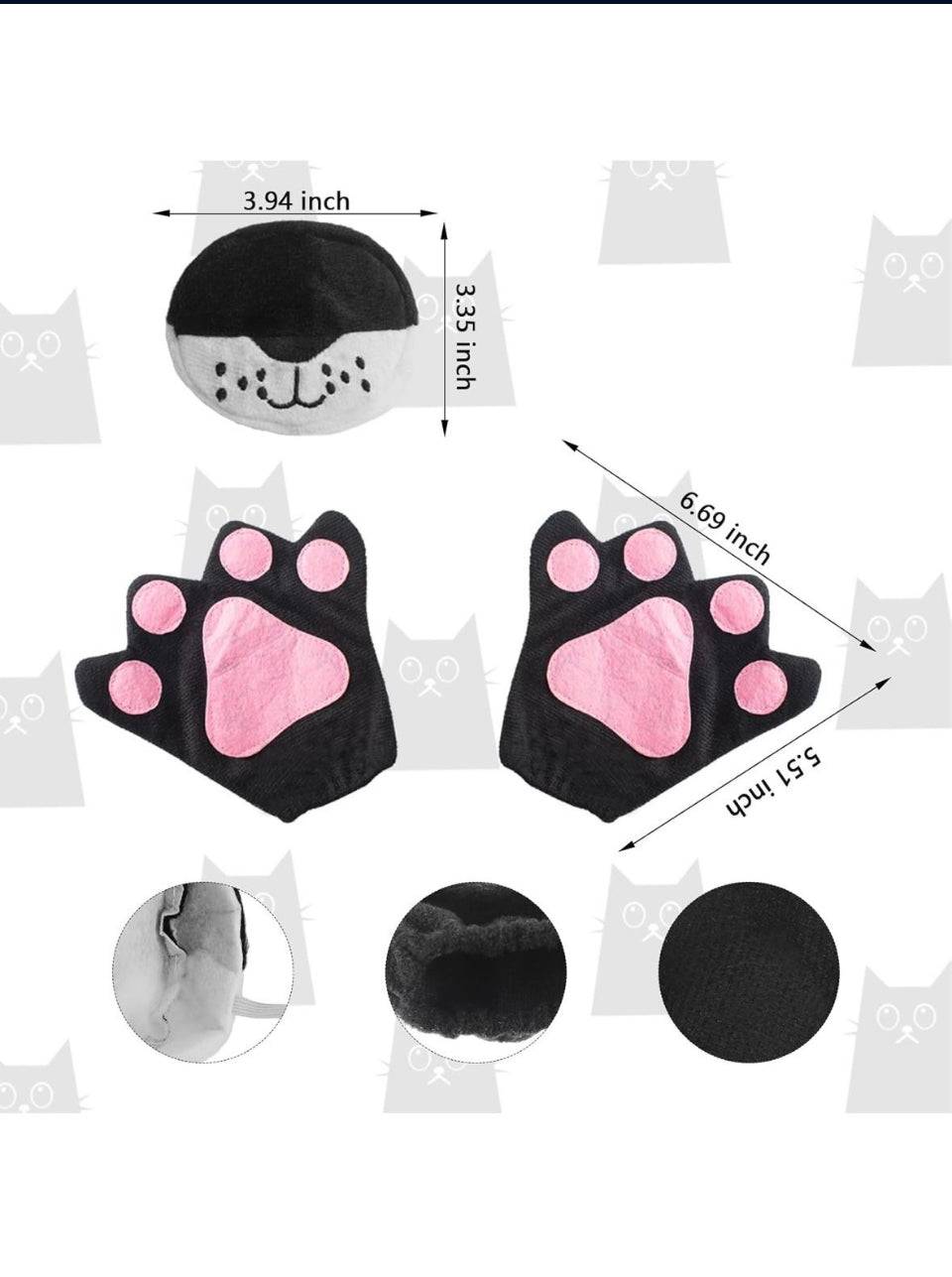 Open Box New ZONESTA Halloween Animal Costumes Accessories with Fluffy Skirts, Suitable for Cosplay/Theme Parties Costumes