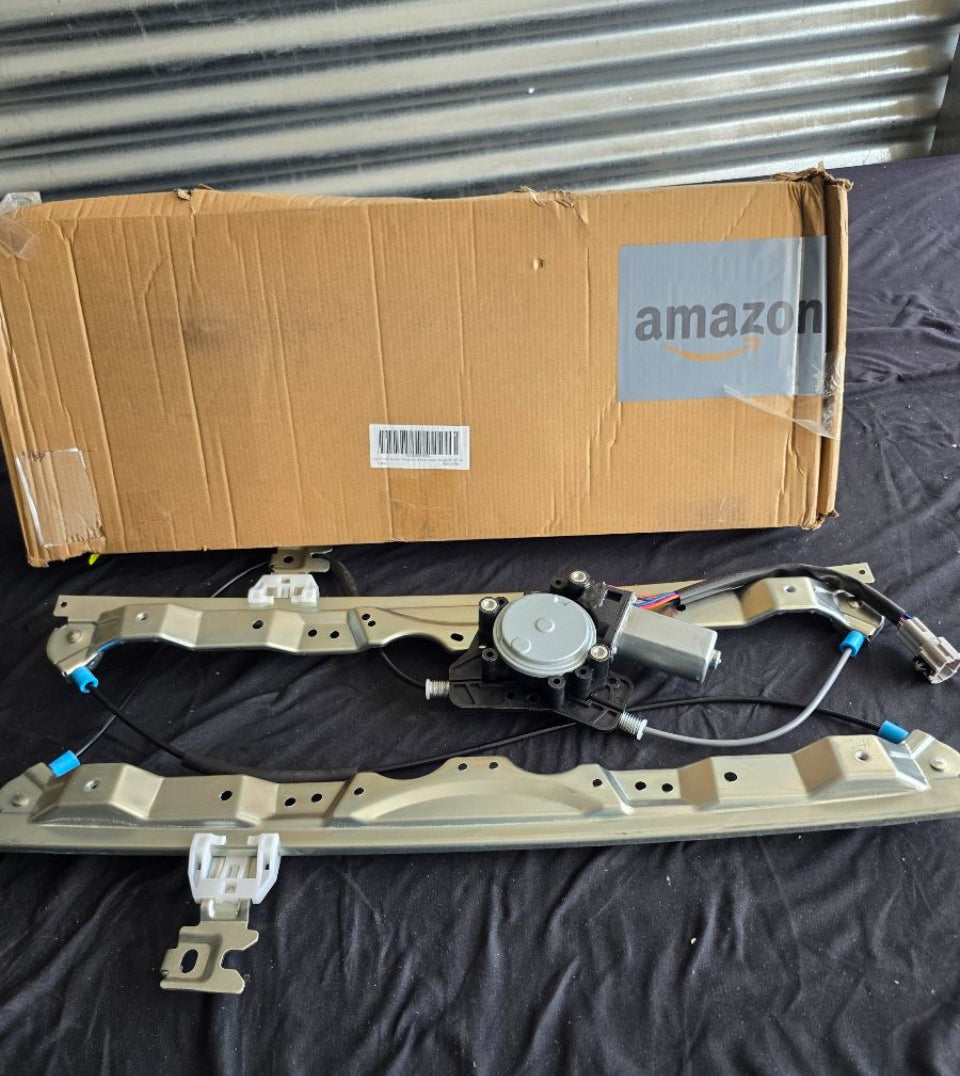 Obaee 748-524 Front Left Driver Side Power Window Lift Regulator with Motor 6 Pins Compatible with Nissan Pathfinder Armada 2004/ Armada 2005-2013/ - Selzalot