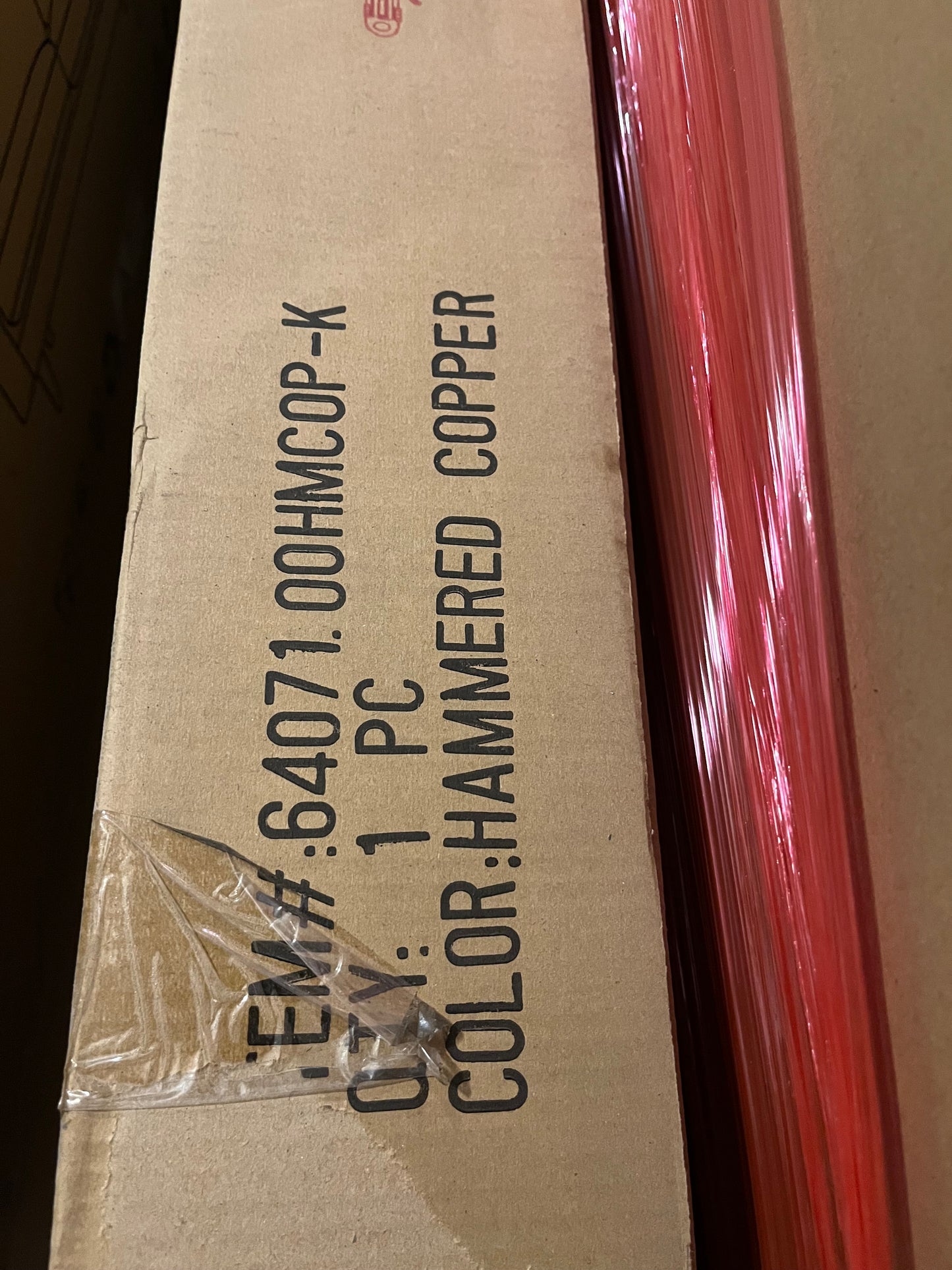 Christopher Knight Home Sally King-Size Iron Bed Frame, Minimal, Industrial, Hammered Copper