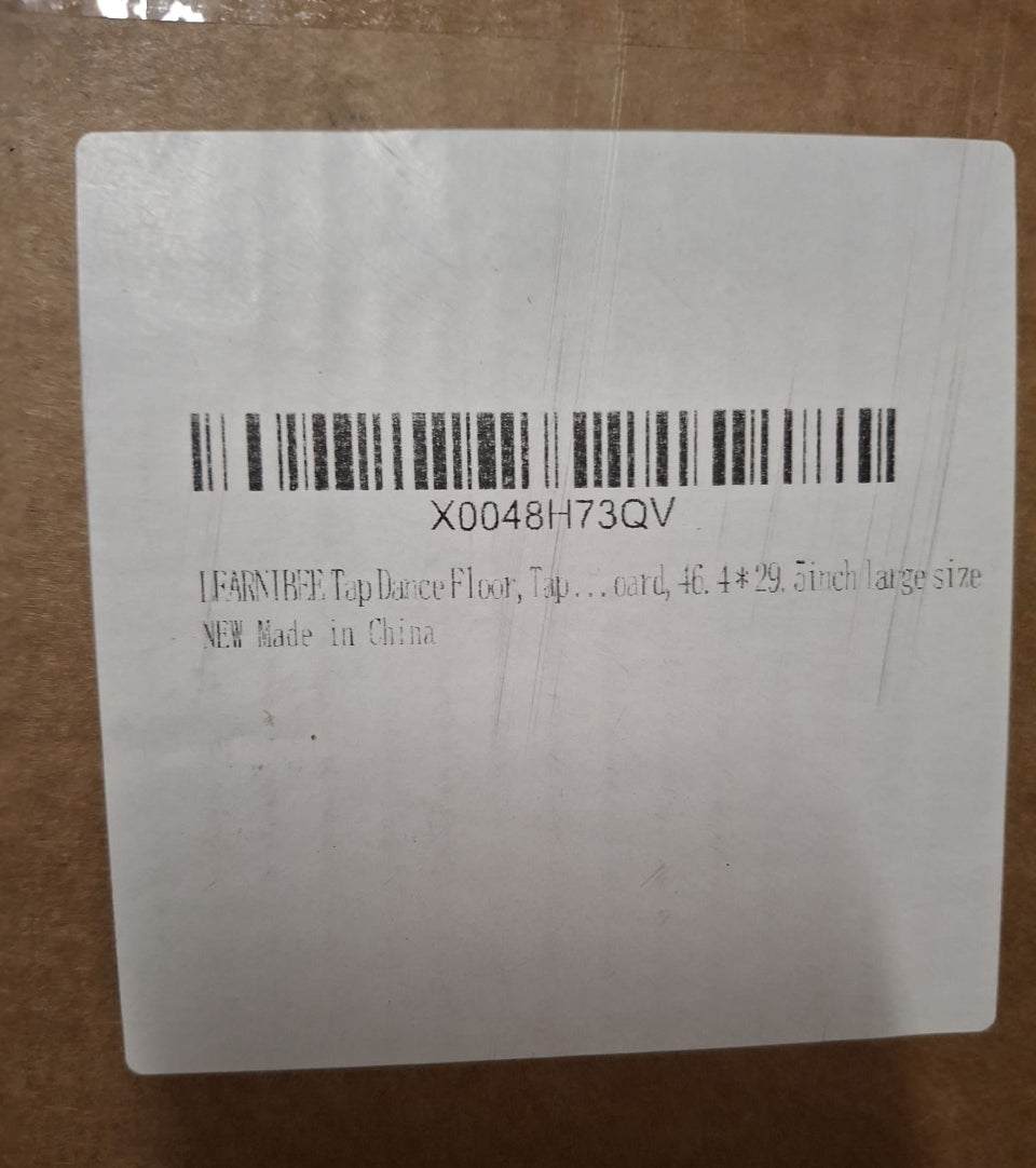 LEARNIBEE Tap Dance Floor, Tap Board for Tap Dancing, Portable Dance Floor, Cushioned Tap Board, 46.4 * 29.5inch Large Size