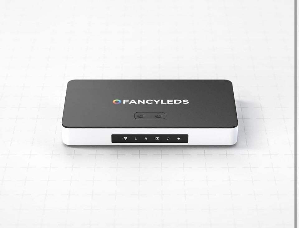 USED Fancyleds HDMI 2.1 Fancy Sync Box Streaming Media Player Syncing Device; 4K 120Hz, HDR, Movies Supported (for 55" to 65" TVs)