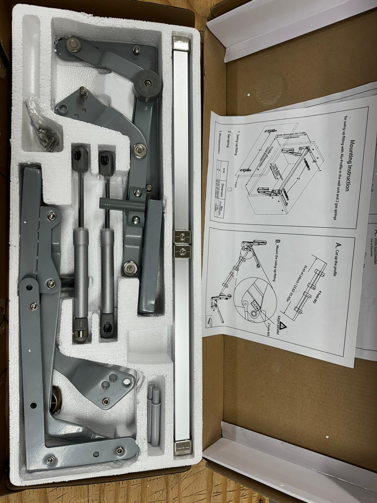 Cabinet Flap Stay Lift System Kitchen Cabinet Lift System Kitchen Cabinet Door Hydraulic Lid Stay Support