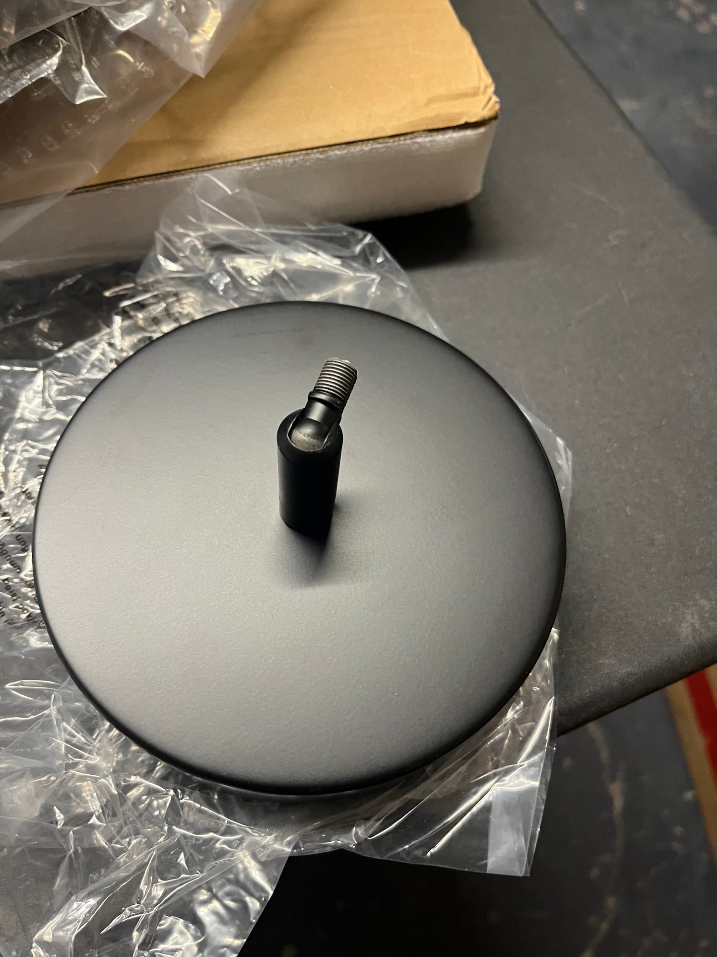 Artika Alton 43-Watt Integrated LED Black 5 CCT Modern Hanging Pendant Chandelier Light Fixture for Dining Room or Kitchen