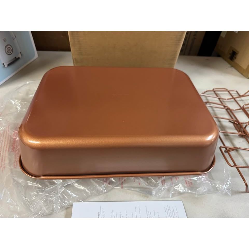 Ayesha Curry Nonstick Roaster / Roasting Pan with Rack - 11