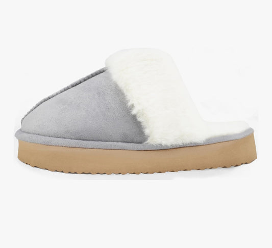 Open Box New Stlozpa Platform Slippers for Women Memory Foam,Fluffy Comfy Soft Warm Slippers for Women, Slip On Plush Bedroom Shoes Women Indoor and O