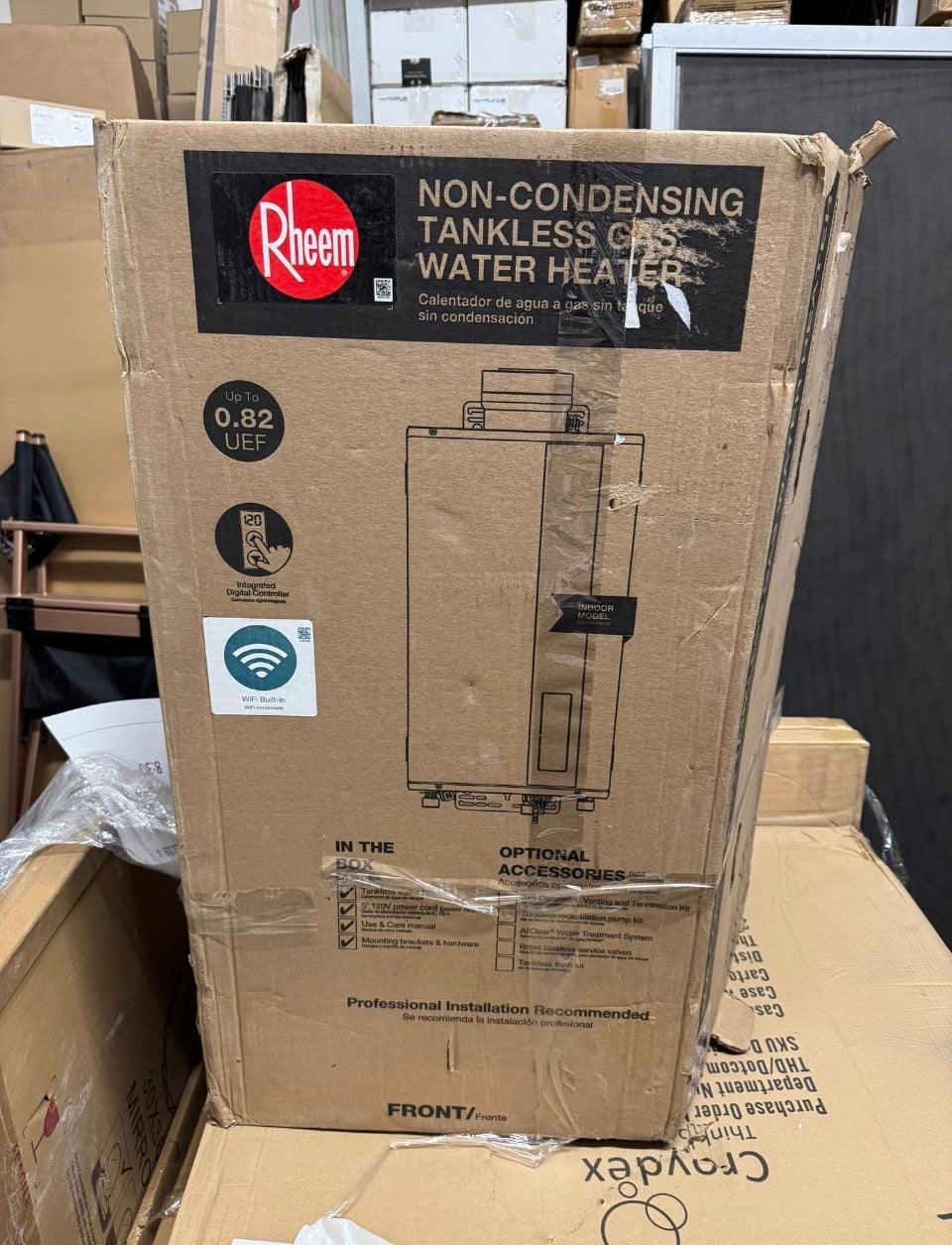 Rheem Performance Plus 8.4 GPM Smart Non-Condensing Indoor Liquid Propane Tankless Water