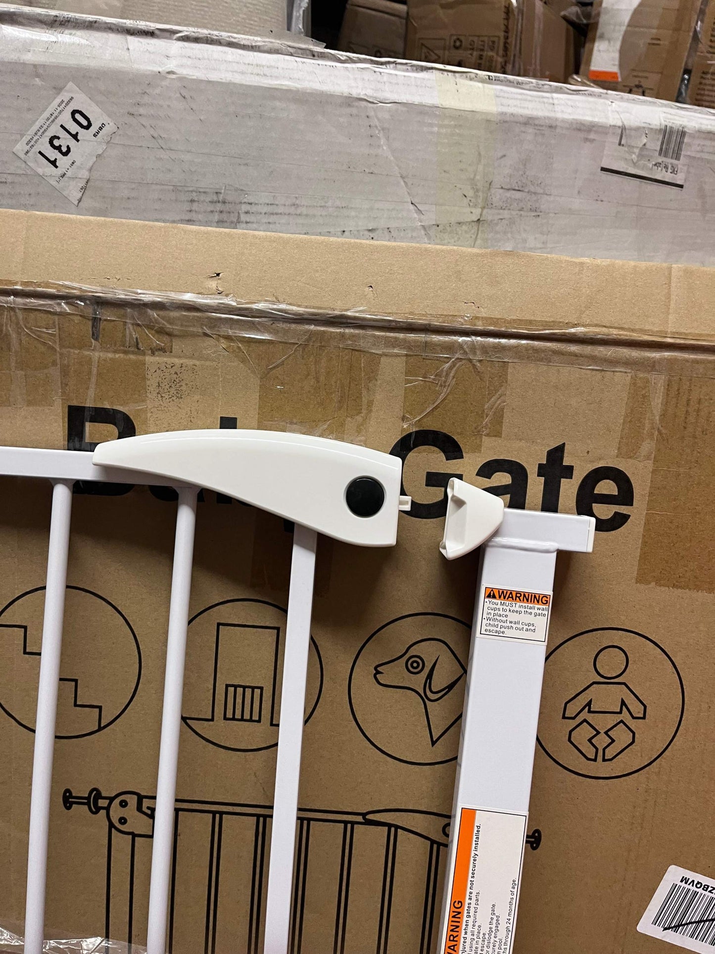 ZKMESI Baby Gate with Door