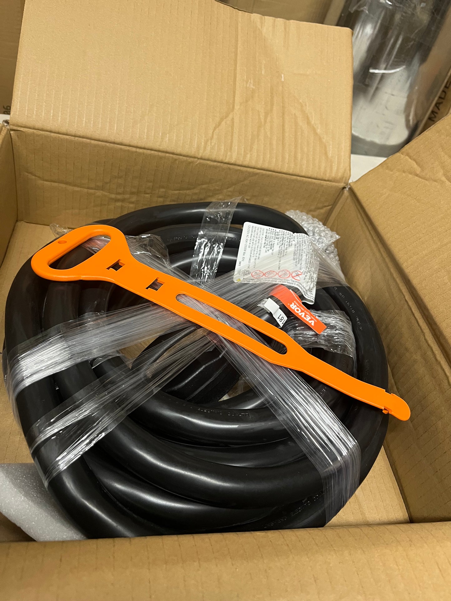 VEVOR 30 ft. Generator Extension Cord 50 Amp 250-Volt Generator Extension Cord with Twist Lock Connectors