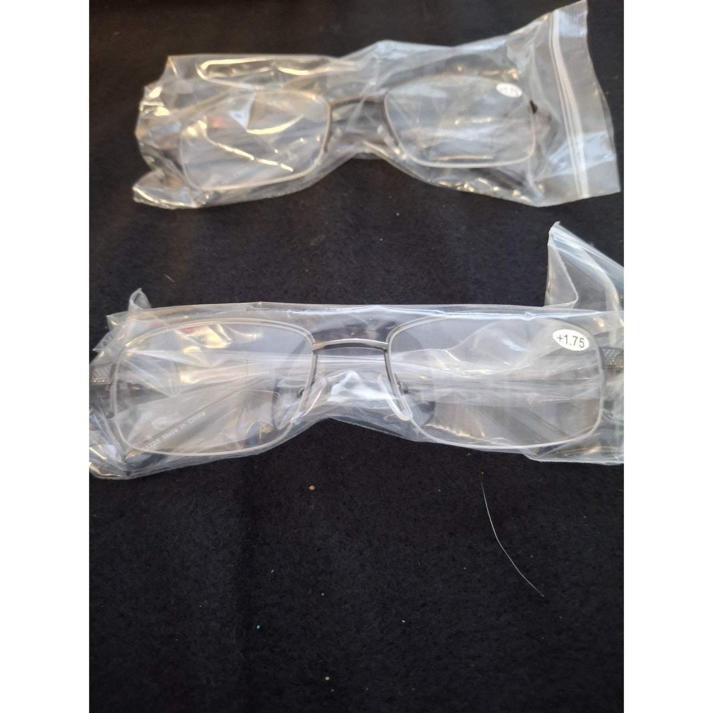 Yogo Vision Reading Glasses Set of 2 Bifocal Half Rim Metal Glasses