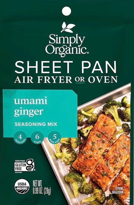Simply Organic Sheet Pan Seasoning Umami Ginger 0.99 Oz By Simply Organic 1 Pack