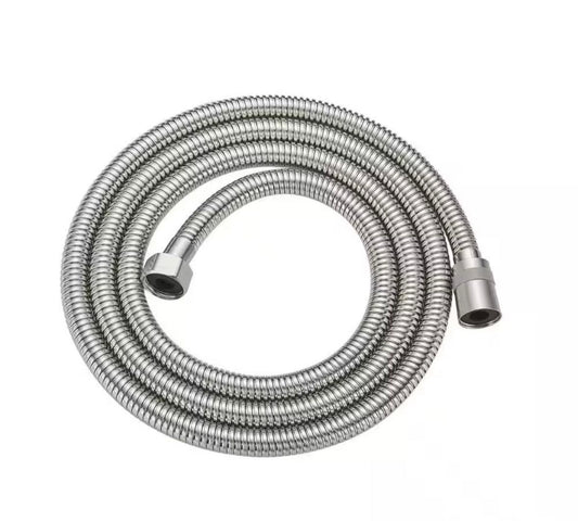 Open Box BWE 59 in. (5 ft. ) Stainless Steel Replacement Shower Hose For Hand Held Shower Heads with Brass Insert In Brushed Nikel