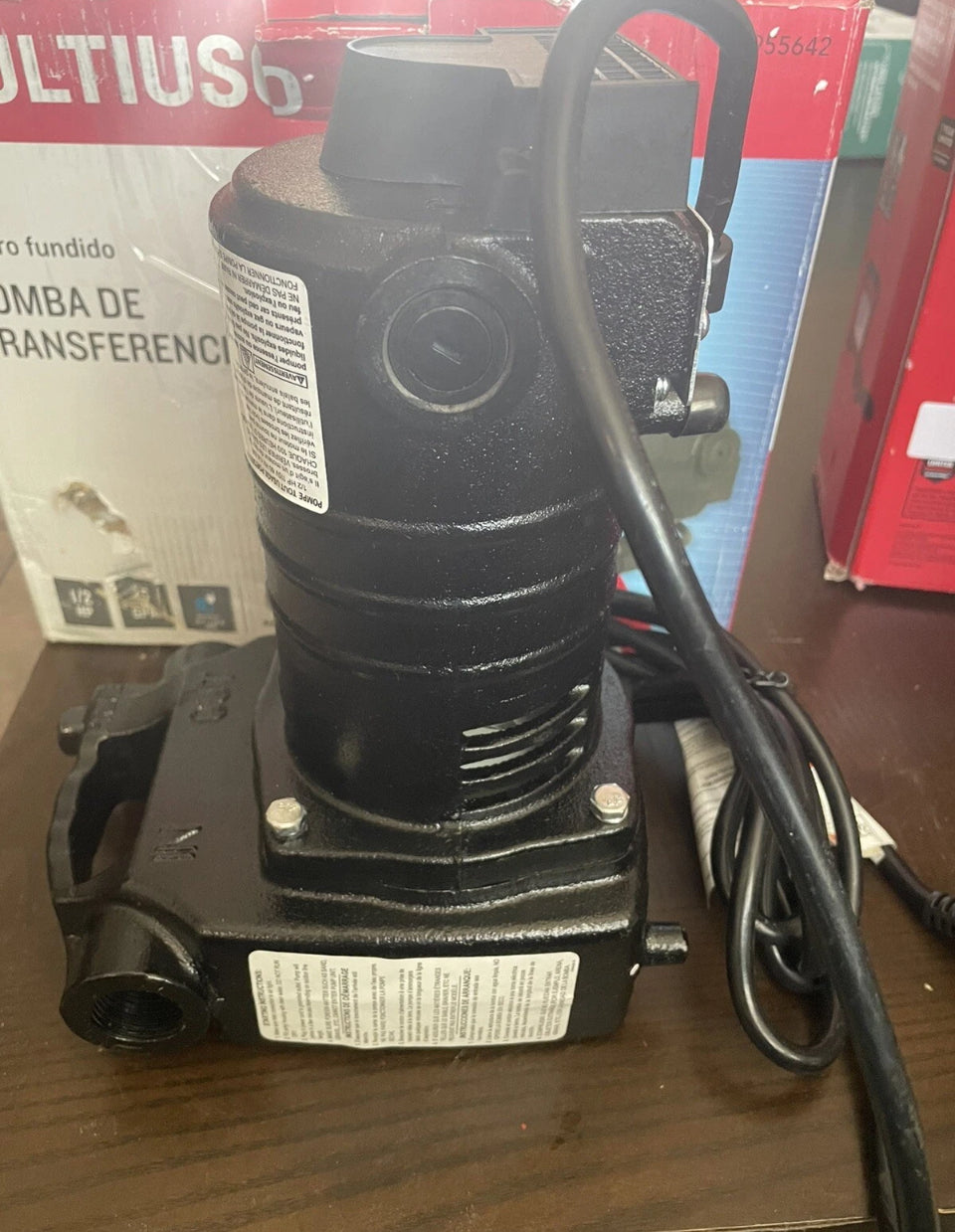 *NEW* Utilitech 0.5-HP Cast Iron Electric Utility Pump (0955642)