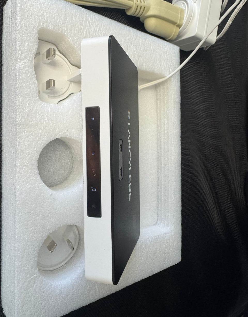 USED Fancyleds HDMI 2.1 Fancy Sync Box Streaming Media Player Syncing Device; 4K 120Hz, HDR, Movies Supported (for 55" to 65" TVs)