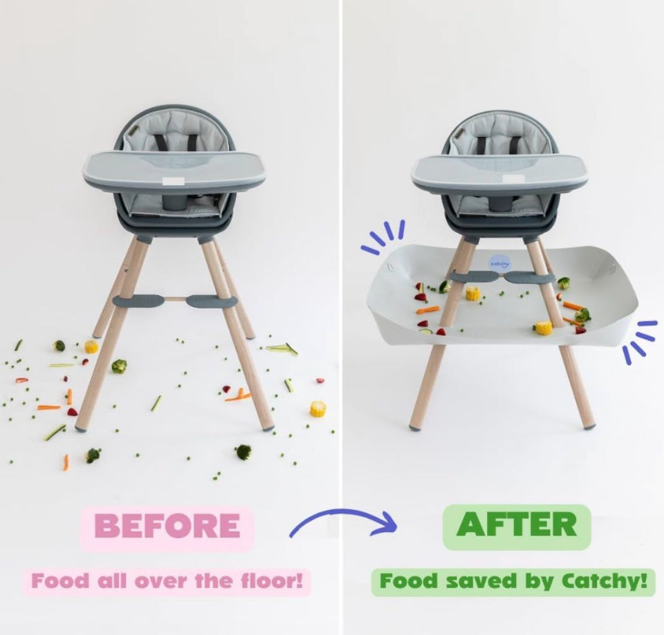 Open box CATCHY - Food Catcher - Compatible with Maxi-COSI Moa 8-in-1 High Chair + 11 Other High Chairs - Highchair Sold Separately - Baby & Toddler F