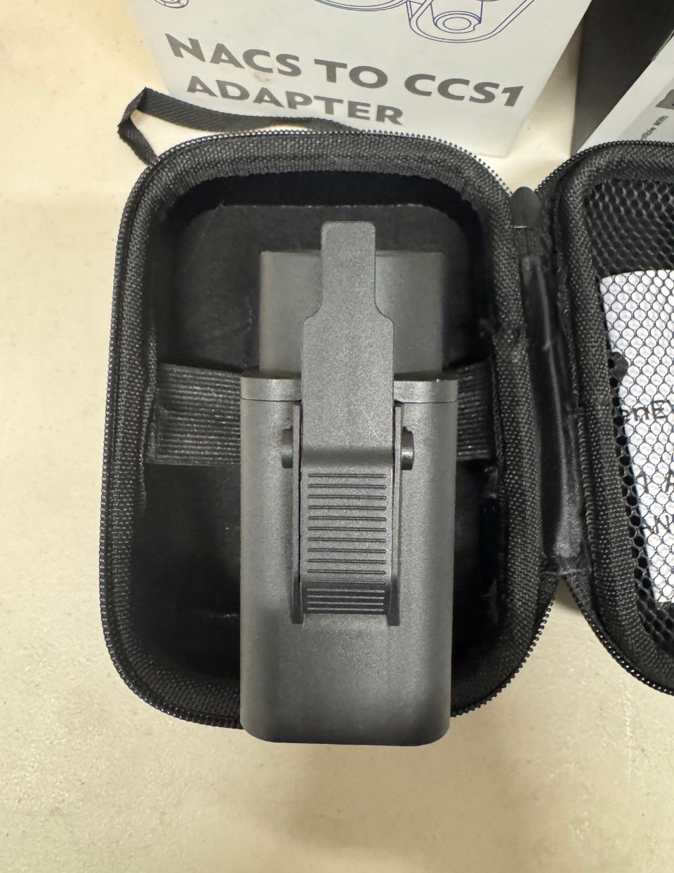 Open Box New H HhaadenEV NACS to CCS1 Charging Adapter for Tesla Supercharger, Fast Chargi